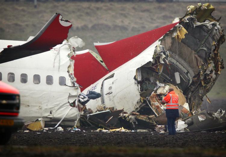 Det styrtede Boeing 737-800-fly havde 134 passagerer om bord fra Istanbul. 