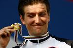 David Zabriskies ejendele tæller blandt andet en bronzemedalje fra VM i enkeltstart i 2008. Arkivfoto. 