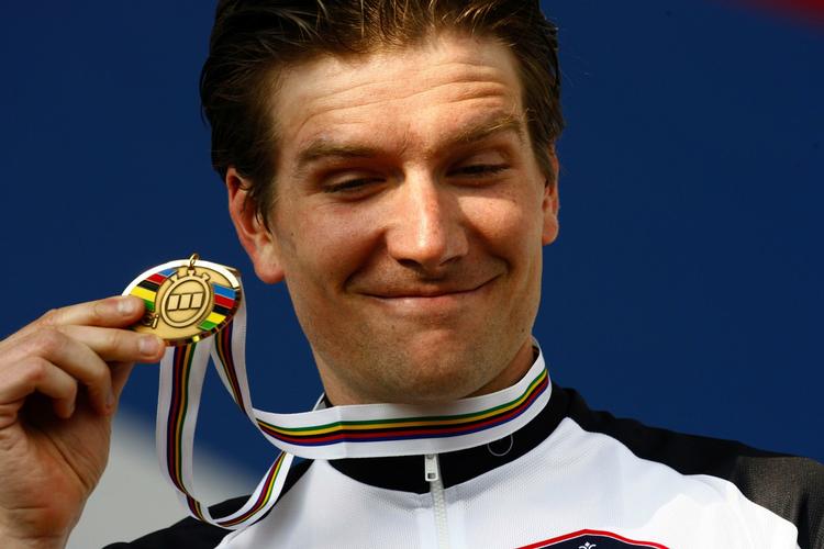 David Zabriskies ejendele tæller blandt andet en bronzemedalje fra VM i enkeltstart i 2008. Arkivfoto. 