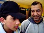 Khalid Alsubeihi er leder af aktivitetsklubben Nørrebronx og Hammad Hammad med kasketten har været medlem af klubben siden den startede. 