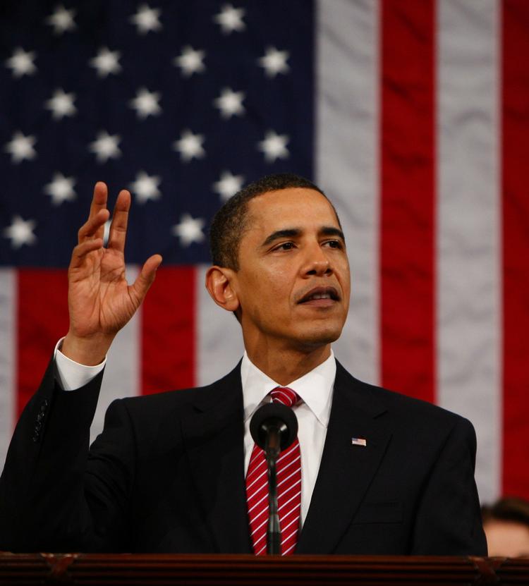 Barack Obama præsenterer sit budget for 2009 i dag. Den ventes at indeholde et historisk højt statsunderskud. 
