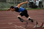 Oscar 'Blade Runner' Pistorius kommer sig formentligt uden mén efter kvæstelserne i en bådulykke. Arkivfoto. 