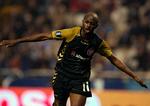 Luton Shelton efter scoringen til 1-1. 