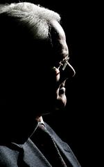 Debattøren Hans Jørgen Bonnichsen er for længst trådt af som øverste operative chef for Politiets Efterretningstjeneste (PET). Til gengæld har han markeret sig som en af de skarpeste debattører i krydsfeltet mellem retssikkerhed og terror trusler. Foto: Niels Hougaard 