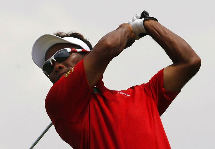 Thongchai Jadee forsvarede føringen gennem hele sidste runde, selv om det blev lidt nervøst på sidste hul, der dog endte med en sejrsgivende par. 