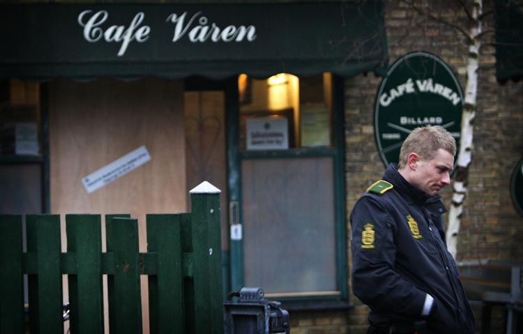 The Café Våren. One man was executed outside, three others were injured inside. The Hells Angels says none of the victims were affiliated to the Hells Angels or its support group the AK81. 