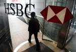 Den europæiske storbank HSBC blev grundlagt i Hongkong for 140 år siden. I dag var stemningen trykket i Hongkong-filialen. 