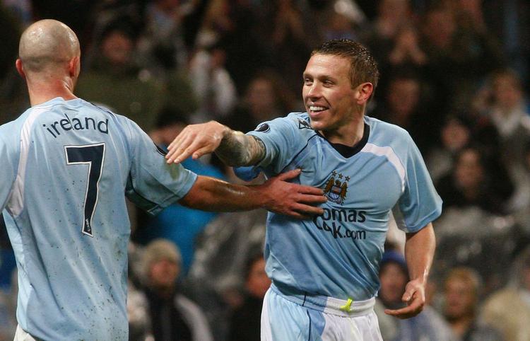 Craig Bellamy var banens bedste i Manchester Citys 2-1-sejr over FC København i Uefa Cuppen. Arkivfoto. 