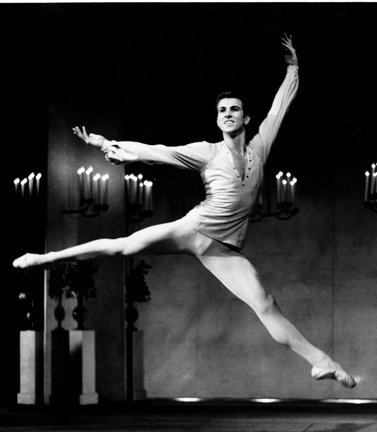 Flemming Flindt i Harald Landers 'Etudes'. Arkivfoto: Mogens Berger 