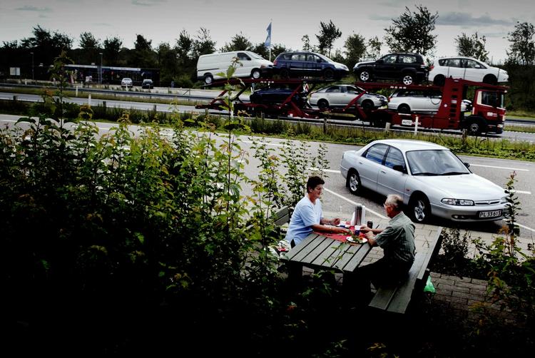 Der er lukket 22 rastepladser langs motorvejene siden 2000. Syv er kommet til. 