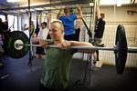Butcher's Lab i Kødbyen har benhård crossfit-træning på programmet - og nu også ung kunst på væggene. 
