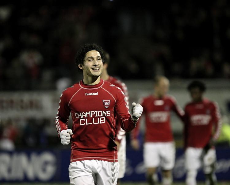 Pablo Pinones-Arce scorede 26 mål i 46 kampe for Vejle. Arkivfoto. 