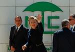 USA's udenrigsminister Hillary Clinton besøgte i dag Ramallah på den palæstinensiske vestbred. 