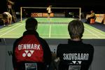 Christian Skovgaard (th.) lever fortsat i doublerækken ved All England, hvor Hans-Kristian Vittinghuis (tv.) tabte i kvalifikationsturneringen. Arkivfoto. 
