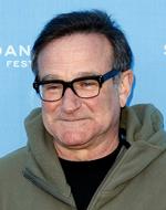 Arkivfoto af Robin Williams fra Sundance Festivalen i Utah i januar i år. 