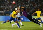 Sergio Romero fik en forrygende optakt til sæsonen med guld for Argentina ved de olympiske lege i Beijing. Siden har han været en nøglespiller for Alkmaar, der nu må undvære målmanden på ubestemt tid. Arkivfoto. 