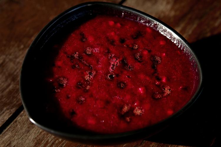 Røbedesuppe med rødløg