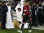 David Beckham er en berejst og ombejlet herre. Her i Qatar, hvor han i midtugen spillede venskabskamp for AC Milan mod den lokale klub i Doha, Al Sadd Club. Arkivfoto. 