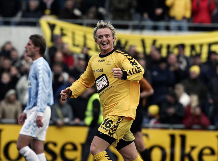 Besart Berisha er kommet flyvende fra start for AC Horsens. Arkivfoto. 