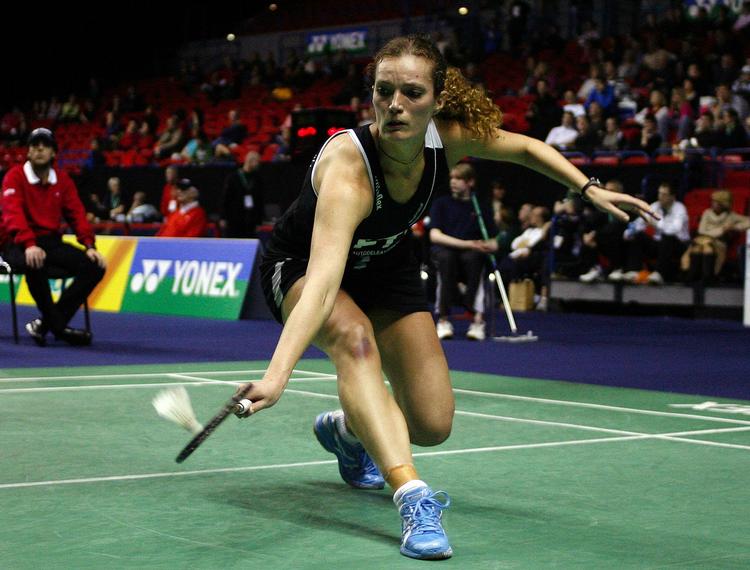 Tine Rasmussen kunne nøjes med at vinde en kamp for at kvalificere sig til kvartfinalen ved VM i Indien. Arkivfoto. 