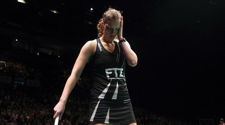 Trods finalenederlaget er Tine Rasmussen nogenlunde tilfreds med sin indsats i All England-turneringen. 