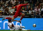 Cristiano Ronaldo fremtvang en udvisning, men selv mod ti albanere kunne Portugal ikke score, og det blev derfor 0-0 for anden gang på fire dage. 