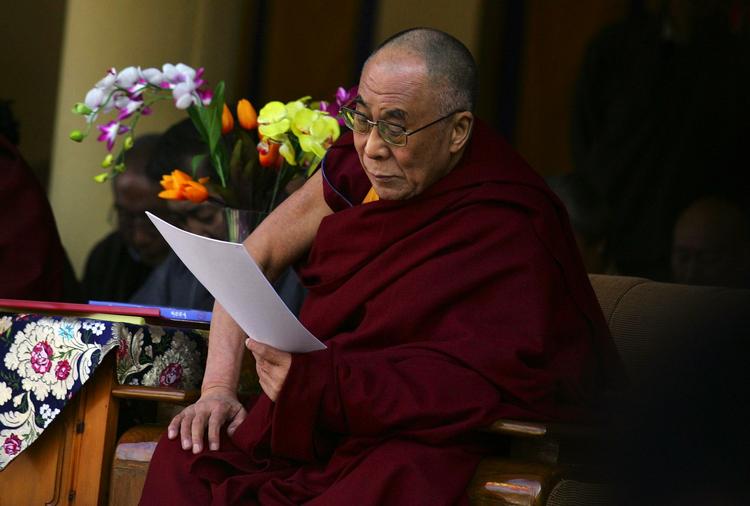 Dalai Lama harcelerer kraftigt mod Kina i dagens tale. 