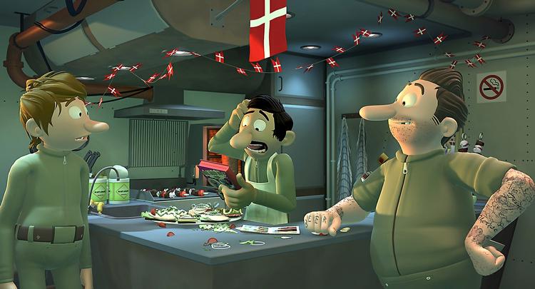 Tegnefilmsversionen afClaus Deleurans klassiker 'Rejsen til Saturn' er set af knap 400.000 danskere sidste år. Foto fra filmen 