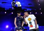 Chris Brown og Rihanna er ved at indspille en kærlighedssang 