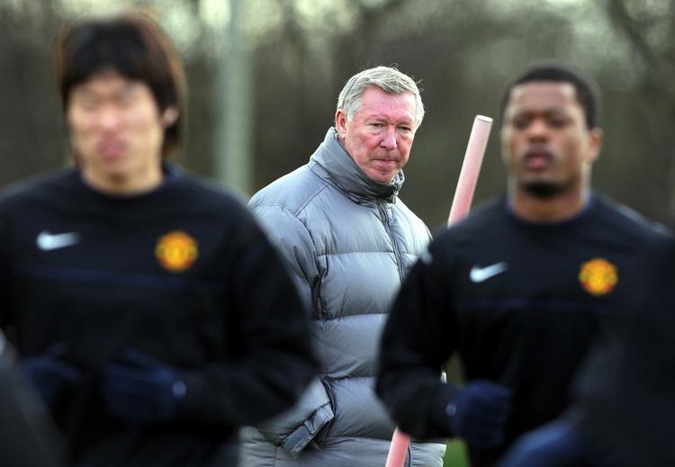 Alex Ferguson finder ro i tidligere tiders erfaring i Champions League forud for mødet med Inter. Holdet er modnet, mener manageren. Arkivfoto. 