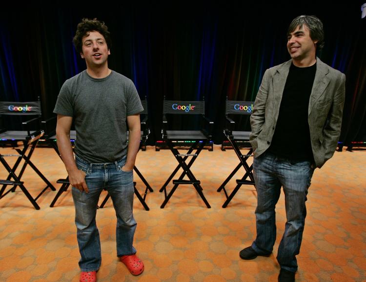 Sergey Brin og Larry Page har tjent deres milliarder på at stifte Google. 