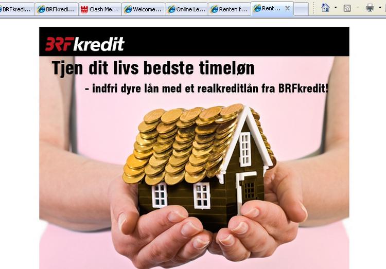 Firmaet Clash Media sender spam ud med gode tilbud fra BRFkredit, men det er ikke efter aftale med BRFkredit. 