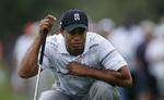 Tiger Woods var generelt tilfreds med sin puttning, både linierne og hastigheden, men bolden trillede bare ikke i, som han havde håbet på. 