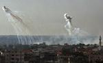 Røgen over Gaza By under krigen mellem Hamasstyret og Israel. 
