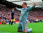 Liverpools Fernando Torres var blandt målscorerne i dagens brag mod United. 