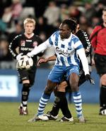 OB's Peter Utaka var med til at rejse OB efter sidste uges dukkert mod Horsens. I dag blev det til en 2-1-sejr over FC Midtjylland. 