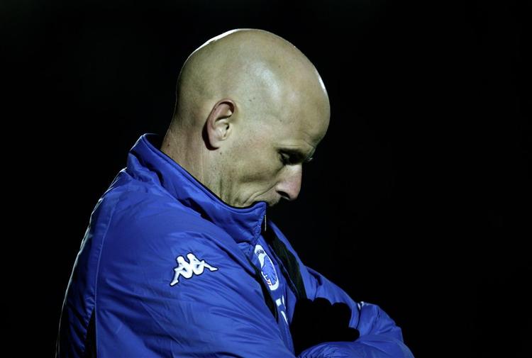 Ståle Solbakken var utilfreds med sit holds boldbehandling. 