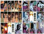 Med 'Watchmen' kaster forfatteren Alan Moore et andet lys på begrebet 'superhelt'. Her er det de pensionerede superhelte Dan Dreiberg og Laurie Juspeczyk, der efter et mislykket elskovsforsøg finder hinanden i en drøm og beslutter, at de stadig har brug for den spænding, som det giver at være superhelt. Illustration: Dave Gibbons 
