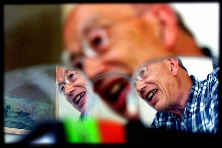 Historikeren Svend Mørch er fortaler for den optimistiske modernisme. Foto: Mads Winther 