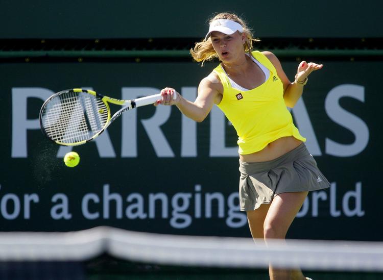 Caroline Wozniacki nærmer sig top 10 med stormskridt. 