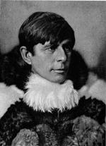 Portræt af Knud Rasmussen. 