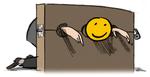 Smiley i gabestok