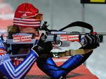Skiskytteforbundets antidopingeksperter har ramt plet og bevist, at Albina Akhatova og to landsmænd har benyttet sig af et epolignende præparat. Arkivfoto. 
