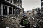 Destruction in Gaza is extensive. Reconstruction is up to the international community. 
