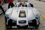 Tom Kristensen gav den nye Audi R15 en fornem debut på Sebring med anden startposition. Foto: Audi 