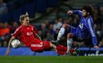 Michael Ballack (til højre) og Chelsea måtte ud i forlænget spilletid for at sende Liverpool ud af Champions League i 2008. Arkivfoto. 