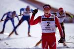 Dario Cologna satte et flot punktum for sæsonen, da han kørte sejren hjem fra spids. 