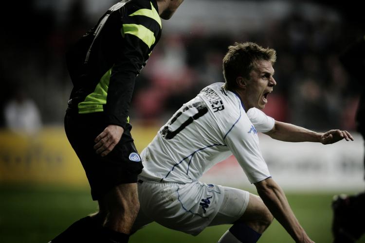Jesper Grønkjær spillede senest en hel kamp 5. maj sidste år. Siden har han ikke været i FCK's startopstilling, men det var han i dag mod OB. 