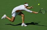 Vera Zvonareva var 1 time og 58 minutter om at vinde finalen i Indian Wells. 