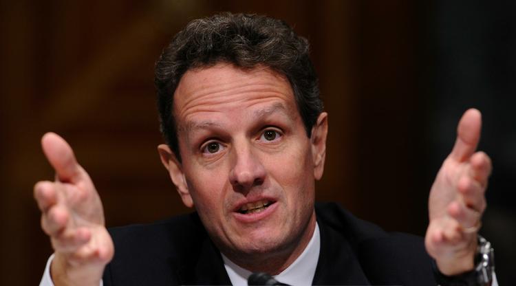 Timothy Geithner vil bruge omkring 500 milliarder kroner på at købe bankers og finanshuses dårlige værdipapirer. (Arkivfoto) 